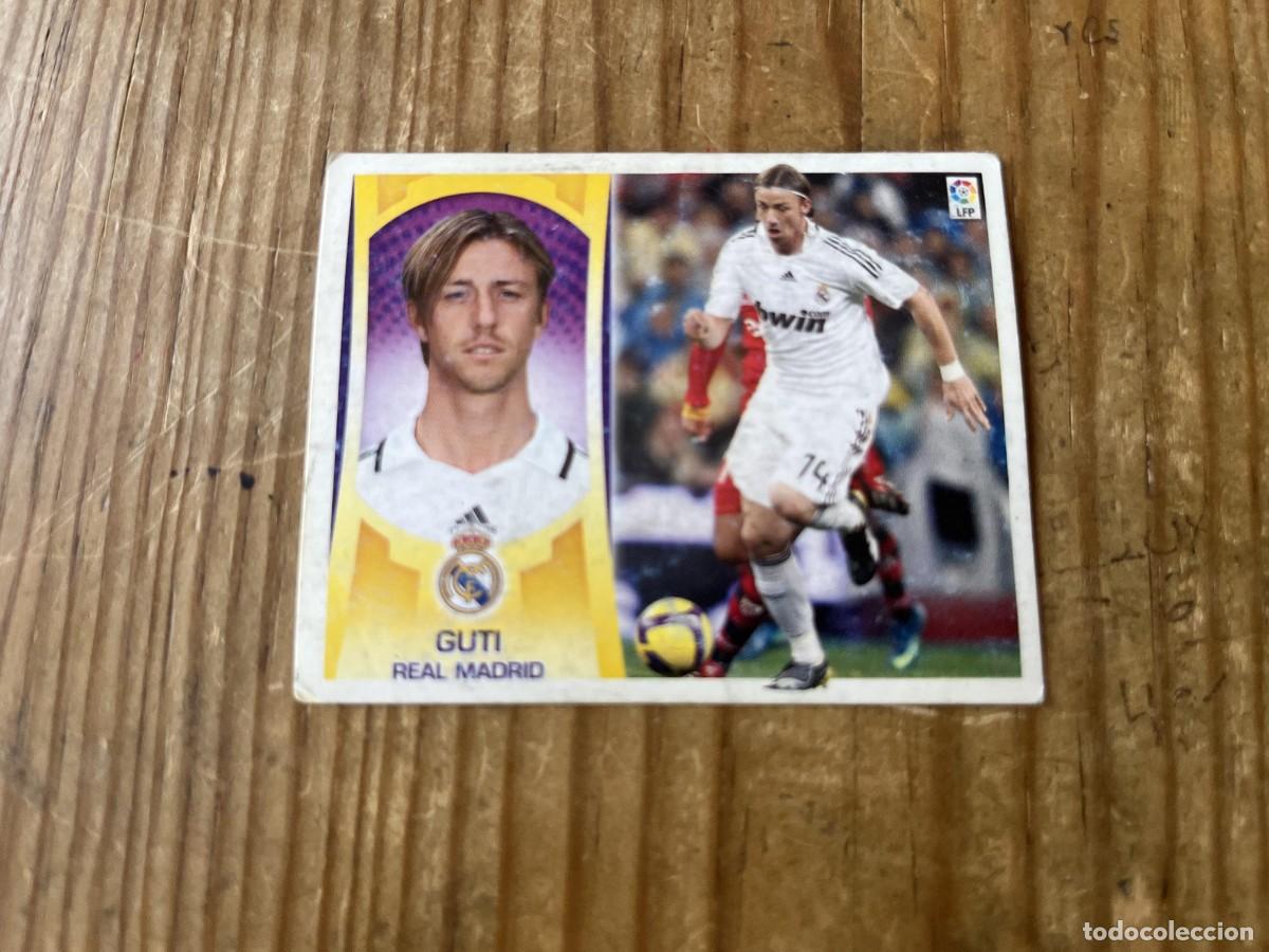 Fu&szlig;ball-Sticker: CROMO SIN PEGAR NUNCA PEGADO ALBUM LIGA ESTE 09 10 2009 2010 REAL MADRID # 12 GUTI