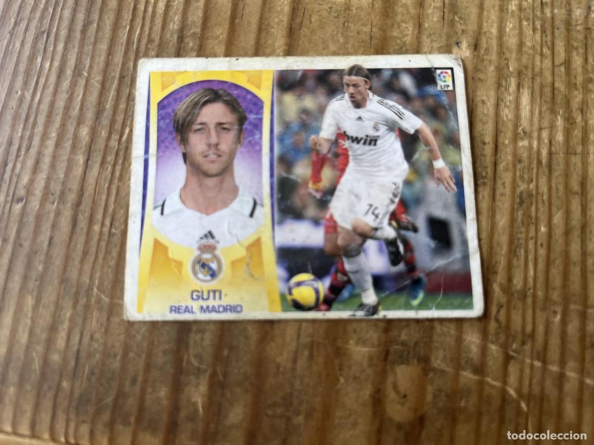 Fu&szlig;ball-Sticker: CROMO SIN PEGAR NUNCA PEGADO ALBUM LIGA ESTE 09 10 2009 2010 REAL MADRID # 12 GUTI