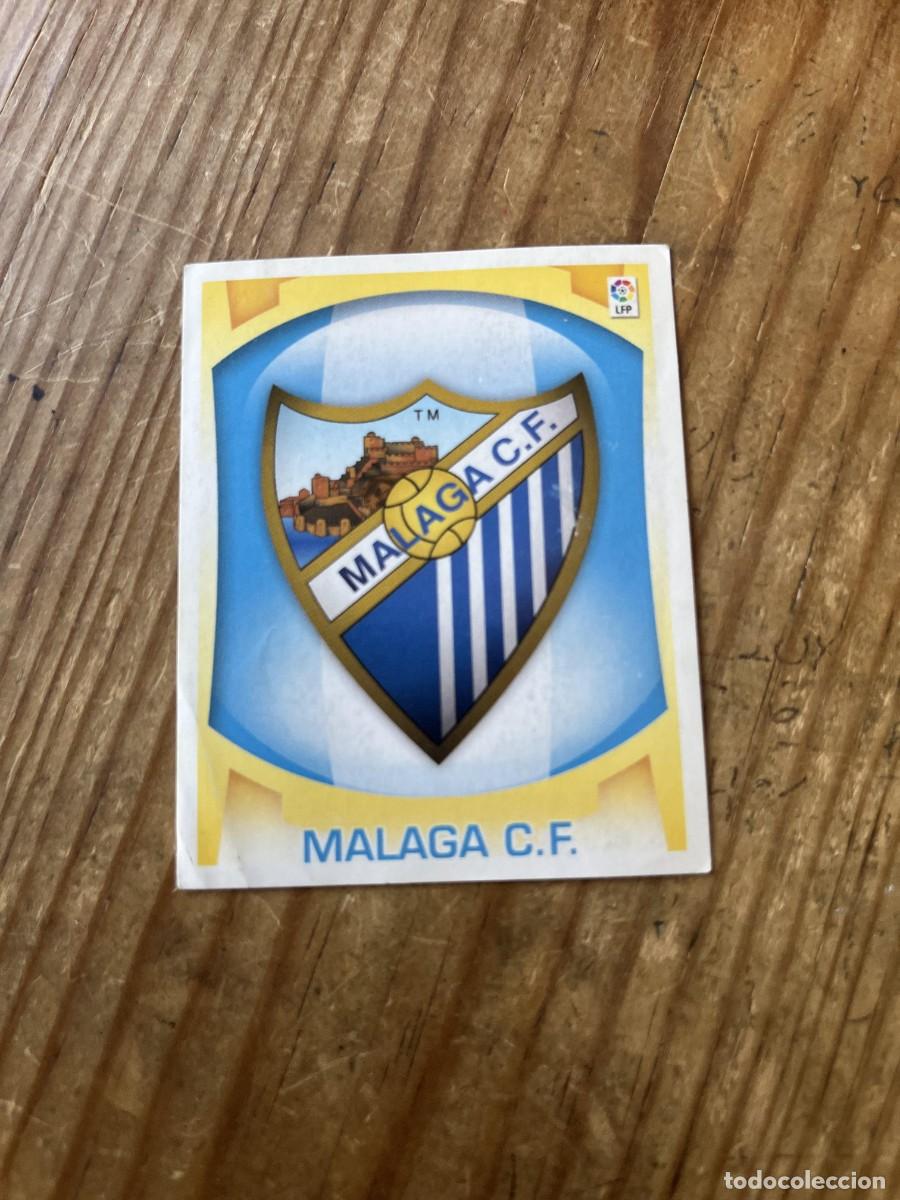 Fu&szlig;ball-Sticker: CROMO SIN PEGAR NUNCA PEGADO ALBUM LIGA ESTE 09 10 2009 2010 MALAGA ESCUDO