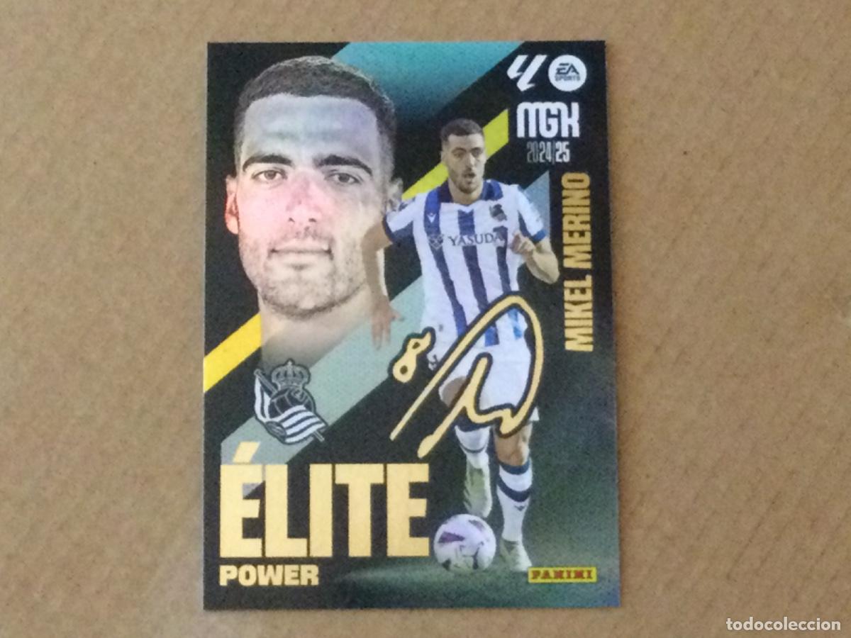 Cromos de Futebol: Cromo panini megacracks 2024-25 Merino Real sociedad Elite power
