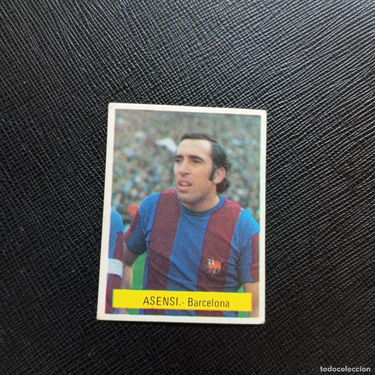 Cartes &agrave; collectionner de Football: ASENSI BARCELONA FINI 1975 1976 CROMO FUTBOL LIGA 75 76 - SIN PEGAR - A70 PG19