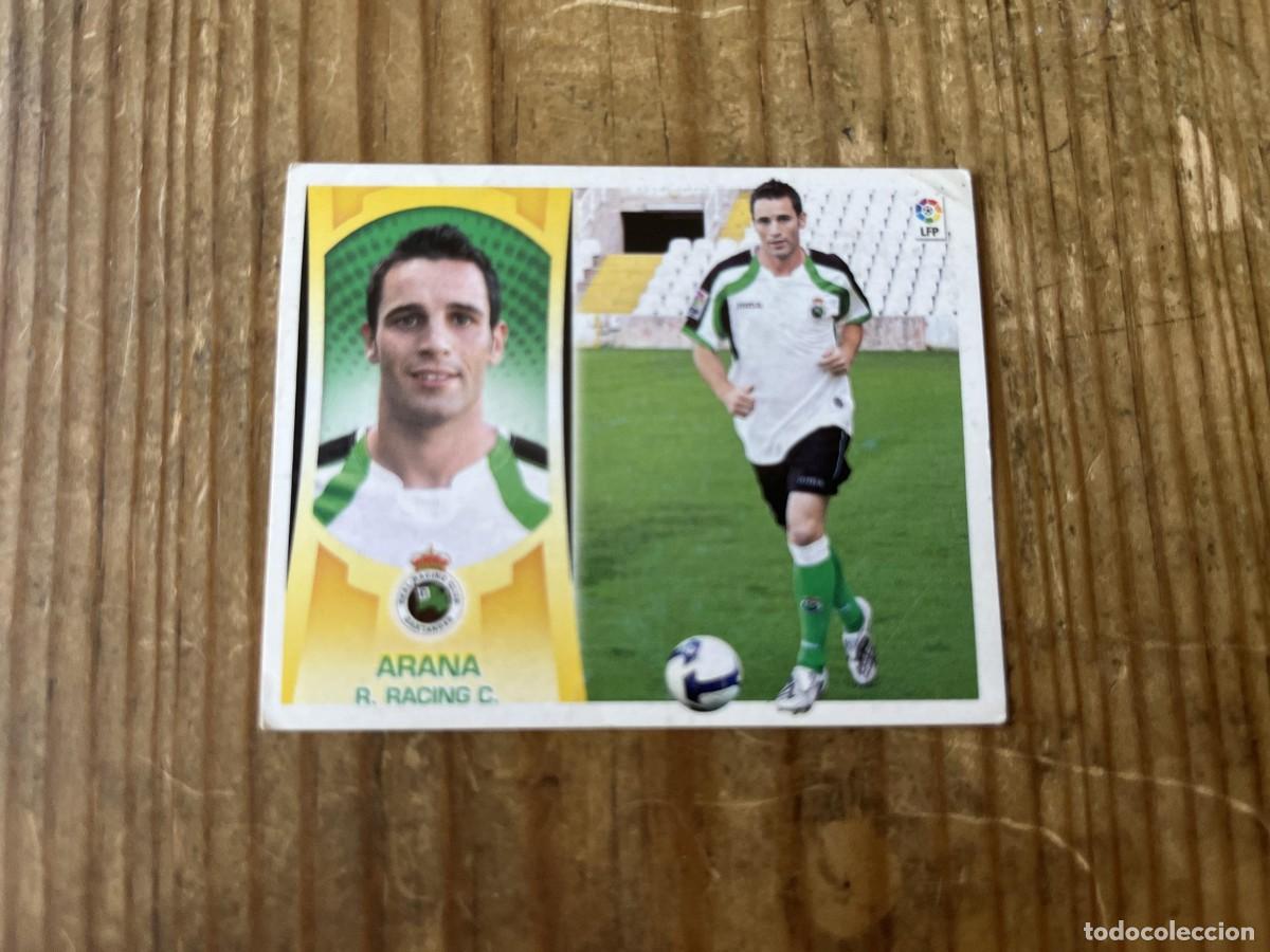 Fu&szlig;ball-Sticker: CROMO SIN PEGAR NUNCA PEGADO ALBUM LIGA ESTE 09 10 2009 2010 RACING SANTANDER # 13 ARANA