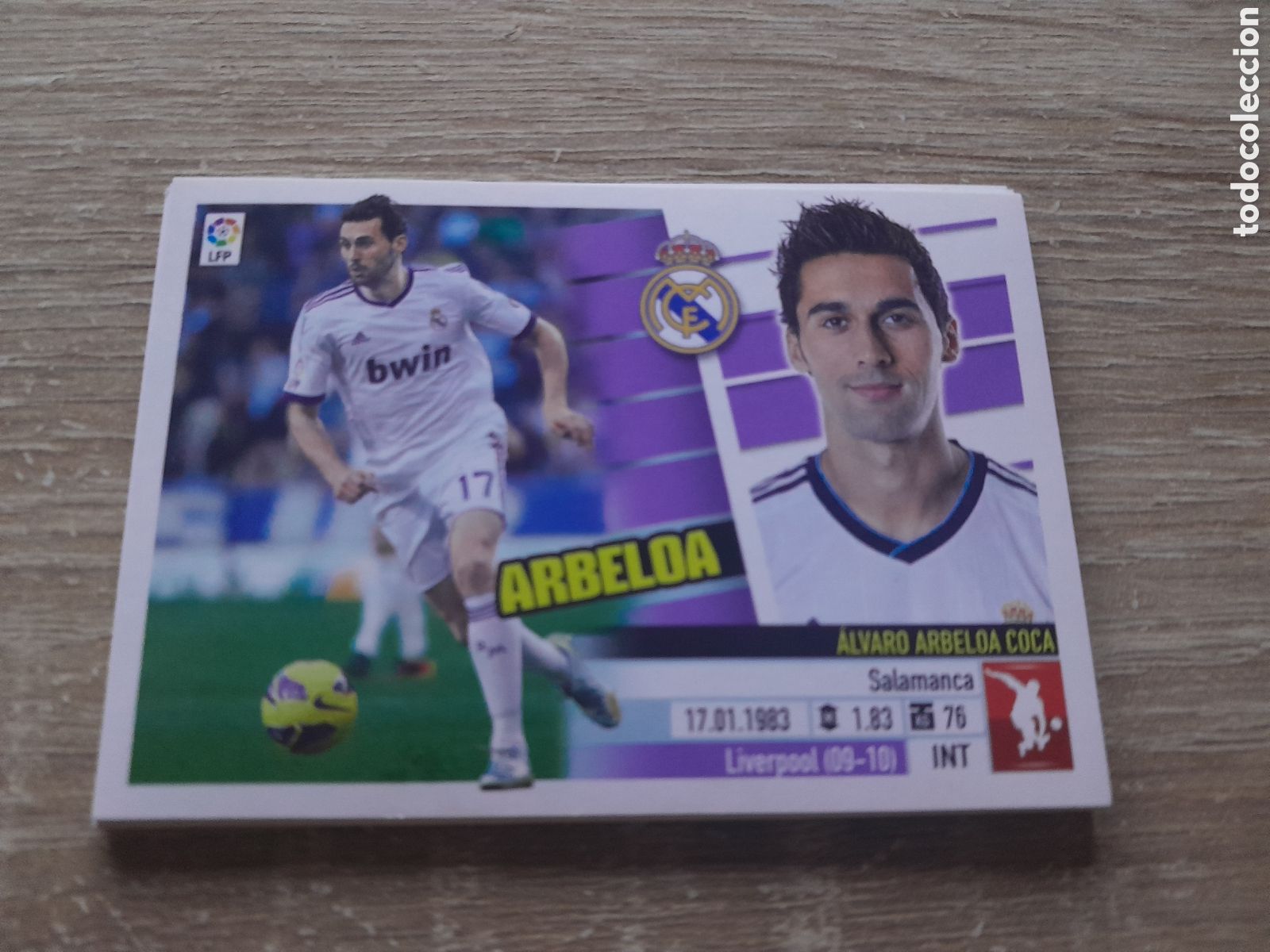 Figurine di Calcio: Liga este 2013 2014 13 14 panini n&deg; 3a arbeloa real madrid