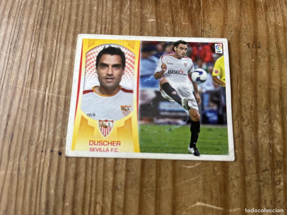 Fu&szlig;ball-Sticker: CROMO SIN PEGAR NUNCA PEGADO ALBUM LIGA ESTE 09 10 2009 2010 SEVILLA # 9 DUSCHER
