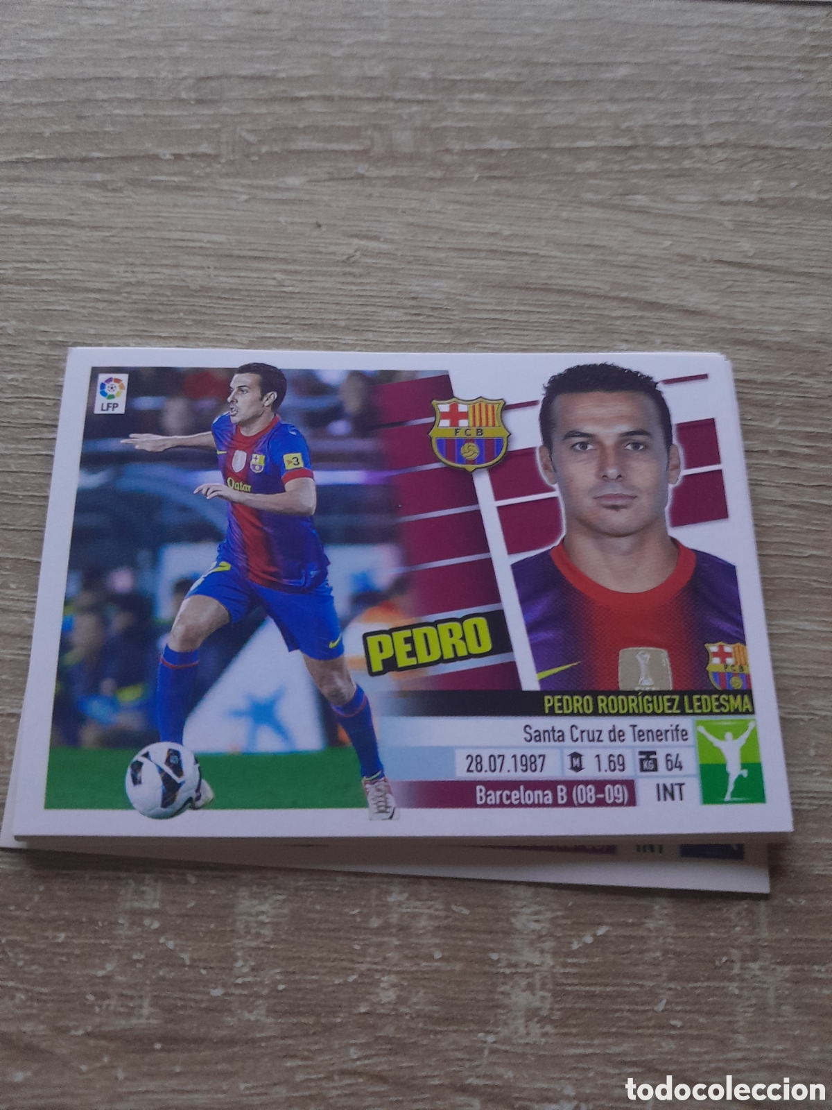Fu&szlig;ball-Sticker: Liga este 2013 2014 13 14 panini n&deg; 15 pedro barcelona
