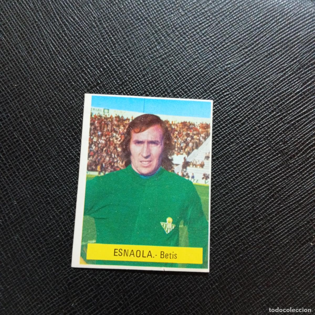 Cartes &agrave; collectionner de Football: ESNAOLA REAL BETIS FINI 1975 1976 CROMO FUTBOL LIGA 75 76 - SIN PEGAR - A70 PG19