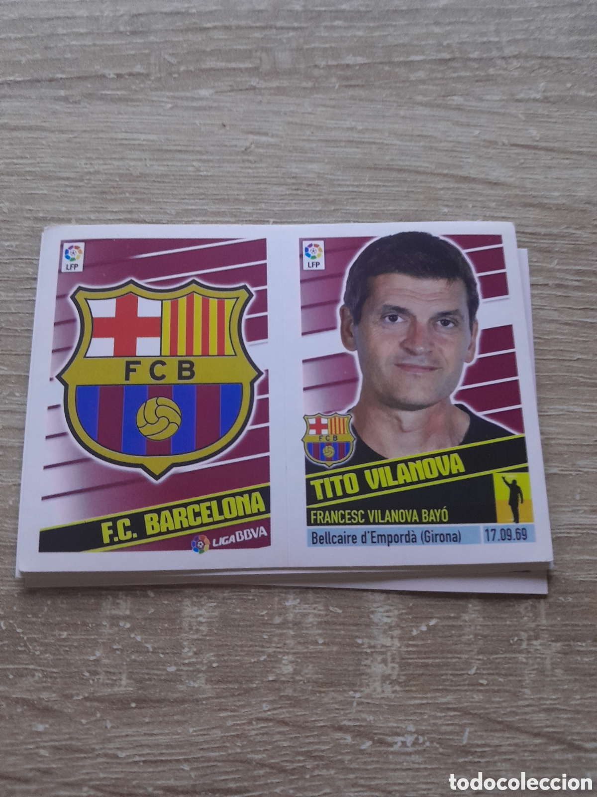 Cromos de Futebol: Liga este 2013 2014 13 14 panini n&deg; 4 tito vilanova barcelona
