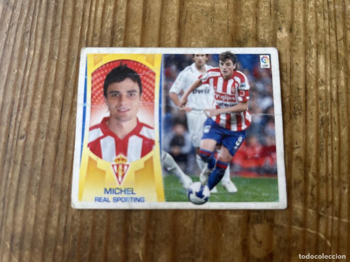 Fu&szlig;ball-Sticker: CROMO SIN PEGAR NUNCA PEGADO ALBUM LIGA ESTE 09 10 2009 2010 SPORTING GIJON # 9 MICHEL