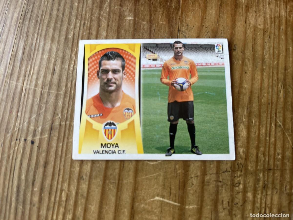 Fu&szlig;ball-Sticker: CROMO SIN PEGAR NUNCA PEGADO ALBUM LIGA ESTE 09 10 2009 2010 VALENCIA # 1 MOYA