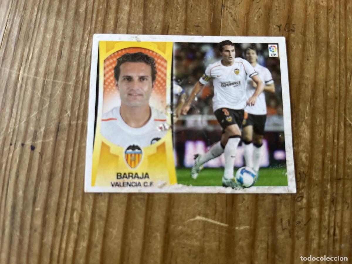 Cromos de f&uacute;tbol: CROMO SIN PEGAR NUNCA PEGADO ALBUM LIGA ESTE 09 10 2009 2010 VALENCIA # 9 BARAJA
