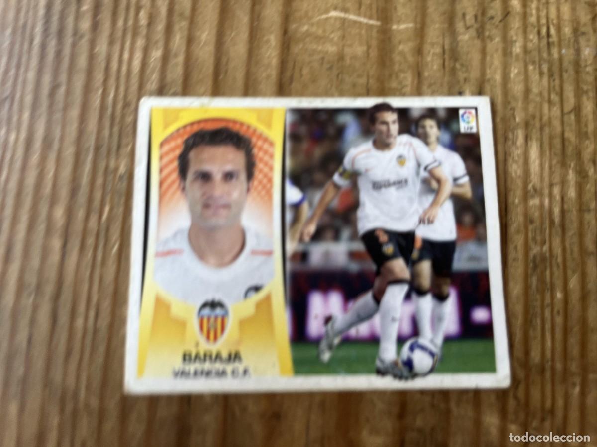 Cromos de f&uacute;tbol: CROMO SIN PEGAR NUNCA PEGADO ALBUM LIGA ESTE 09 10 2009 2010 VALENCIA # 9 BARAJA