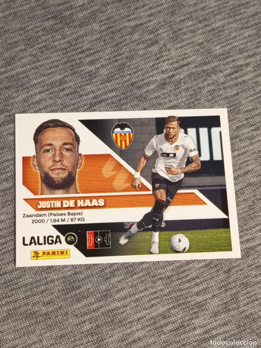 Cromos de f&uacute;tbol: Liga este 26 27 Panini DE HAAS FICHAJE N&deg;9 VALENCIA nuevo