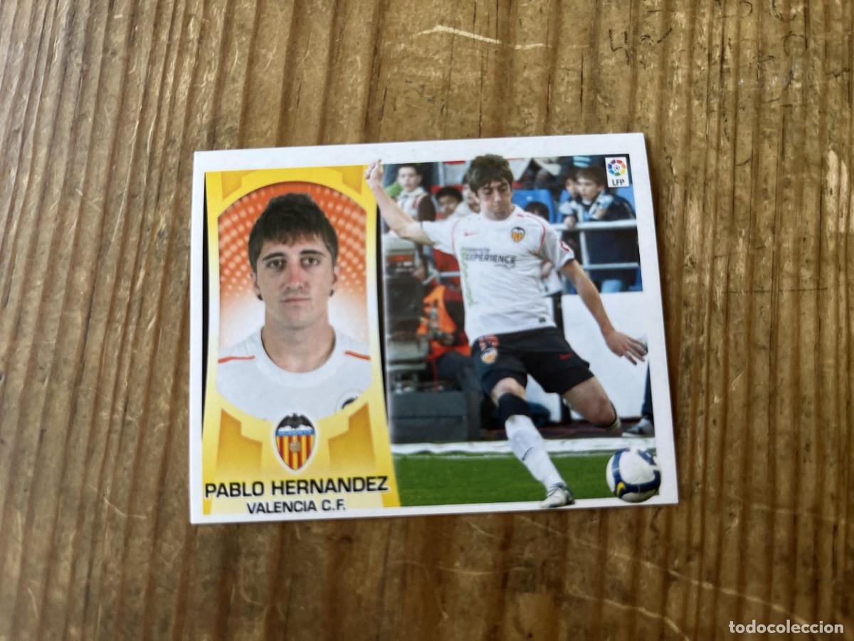 Cromos de f&uacute;tbol: CROMO SIN PEGAR NUNCA PEGADO ALBUM LIGA ESTE 09 10 2009 2010 VALENCIA # 13 PABLO HERNANDEZ