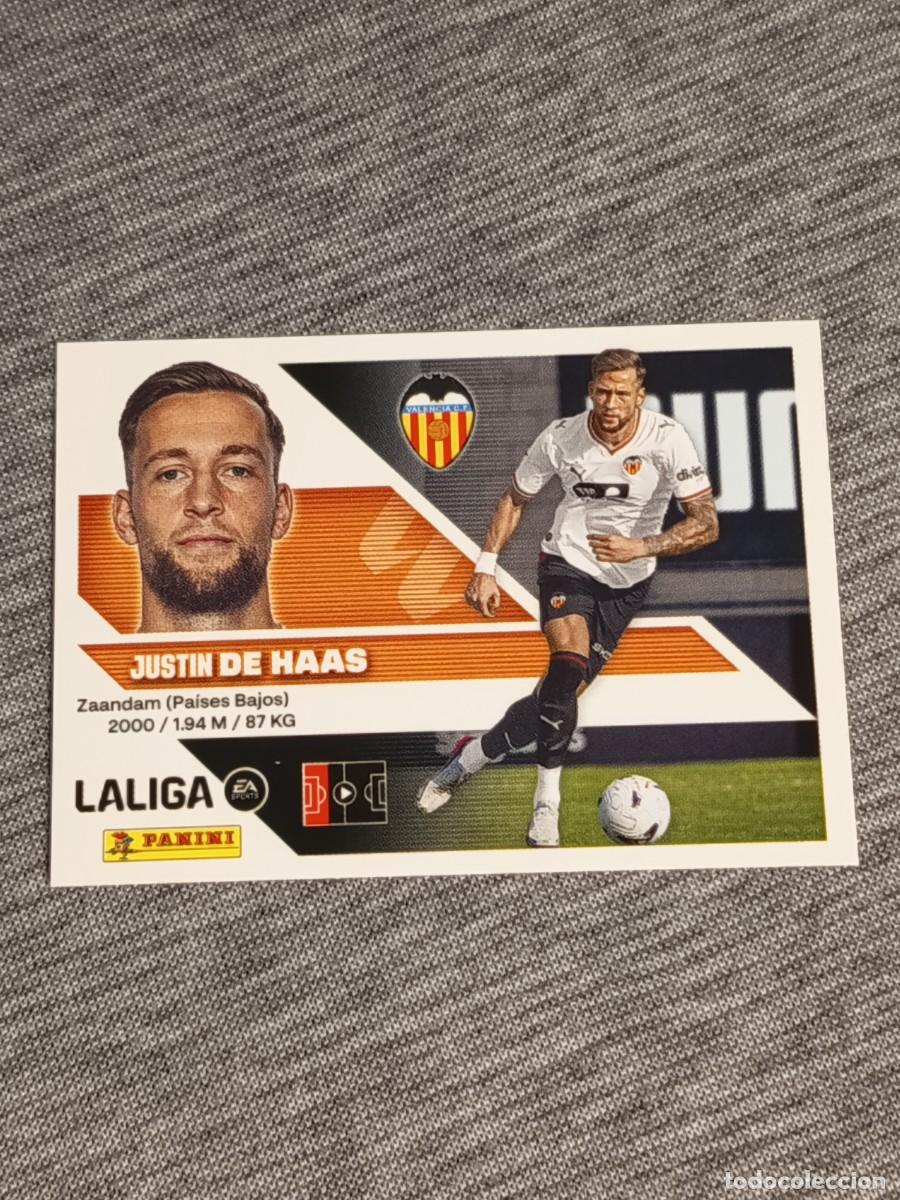 Cromos de f&uacute;tbol: Liga este 26 27 Panini DE HAAS FICHAJE N&deg;9 VALENCIA nuevo
