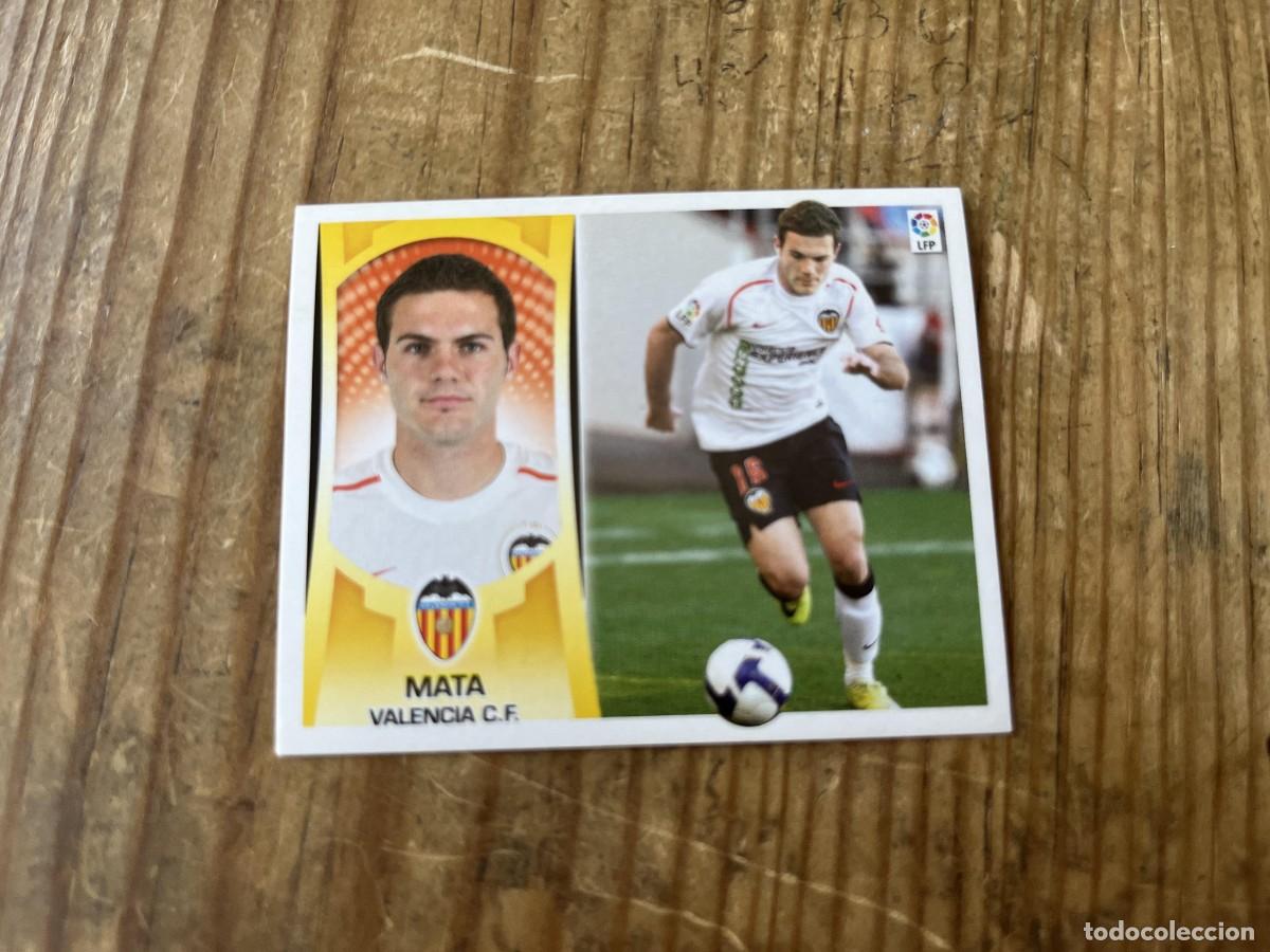 Cromos de f&uacute;tbol: CROMO SIN PEGAR NUNCA PEGADO ALBUM LIGA ESTE 09 10 2009 2010 VALENCIA # 15 MATA