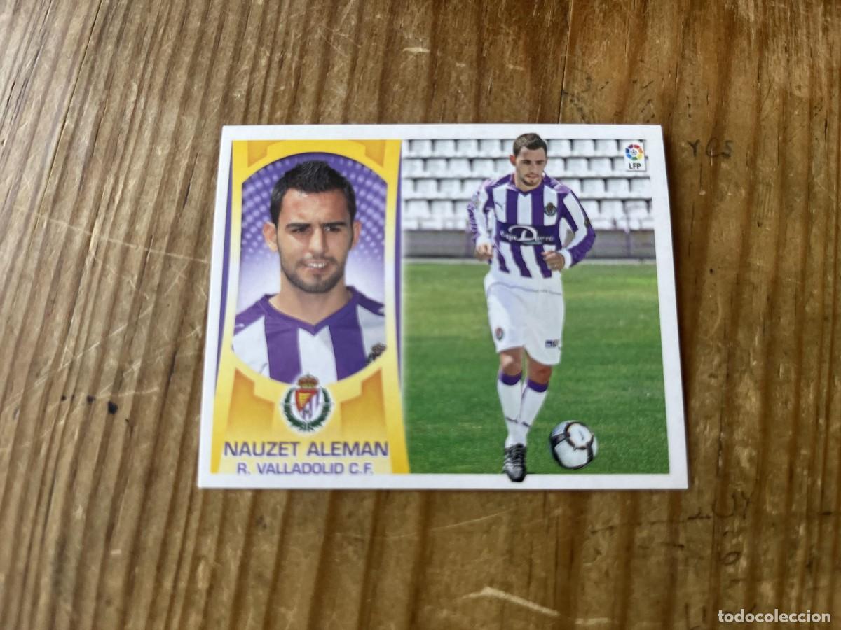 Cromos de f&uacute;tbol: CROMO SIN PEGAR NUNCA PEGADO ALBUM LIGA ESTE 09 10 2009 2010 VALLADOLID # 11B NAUZET ALEMAN