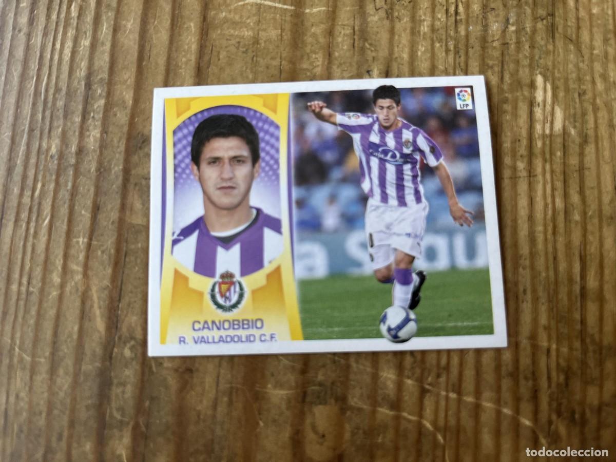 Cromos de f&uacute;tbol: CROMO SIN PEGAR NUNCA PEGADO ALBUM LIGA ESTE 09 10 2009 2010 VALLADOLID # 14 CANOBBIO