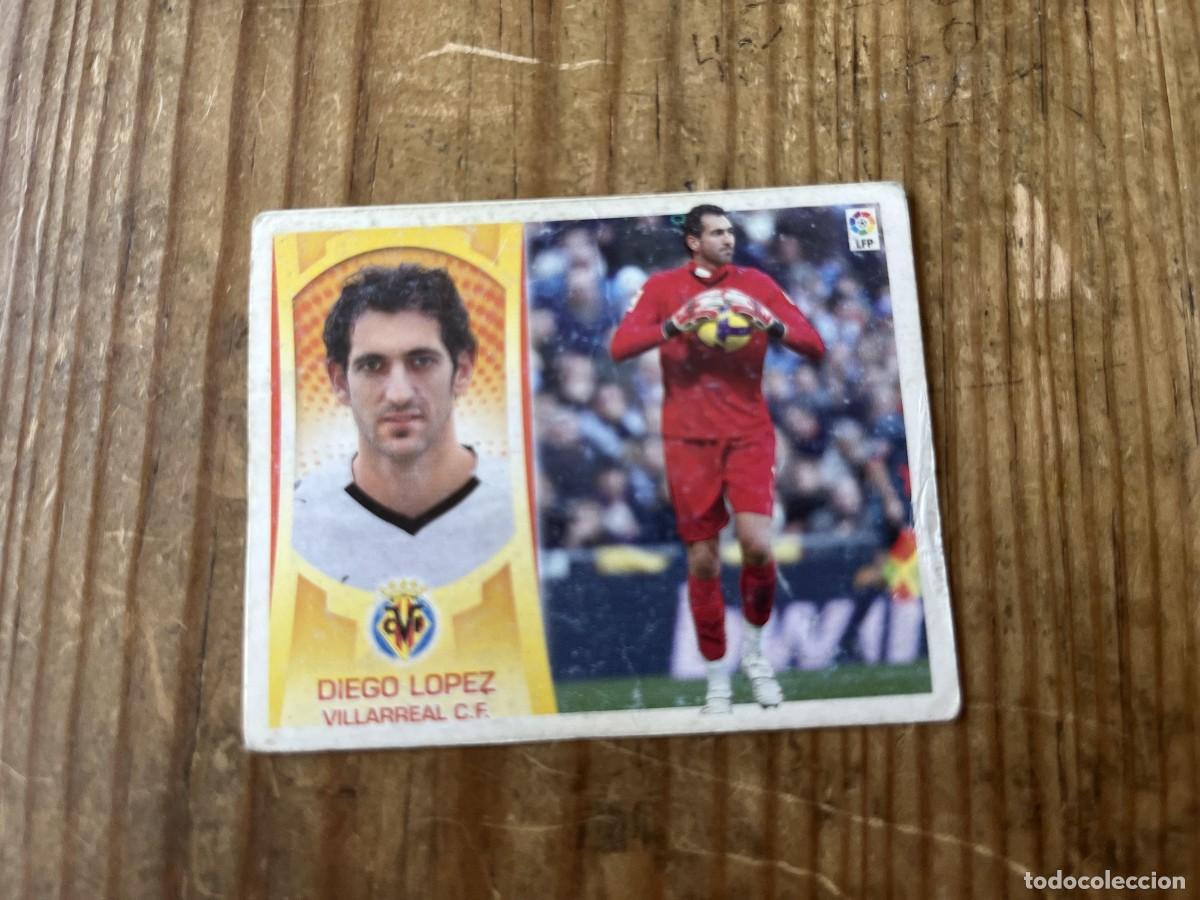 Cromos de f&uacute;tbol: CROMO SIN PEGAR NUNCA PEGADO ALBUM LIGA ESTE 09 10 2009 2010 VILLARREAL # 1 DIEGO LOPEZ