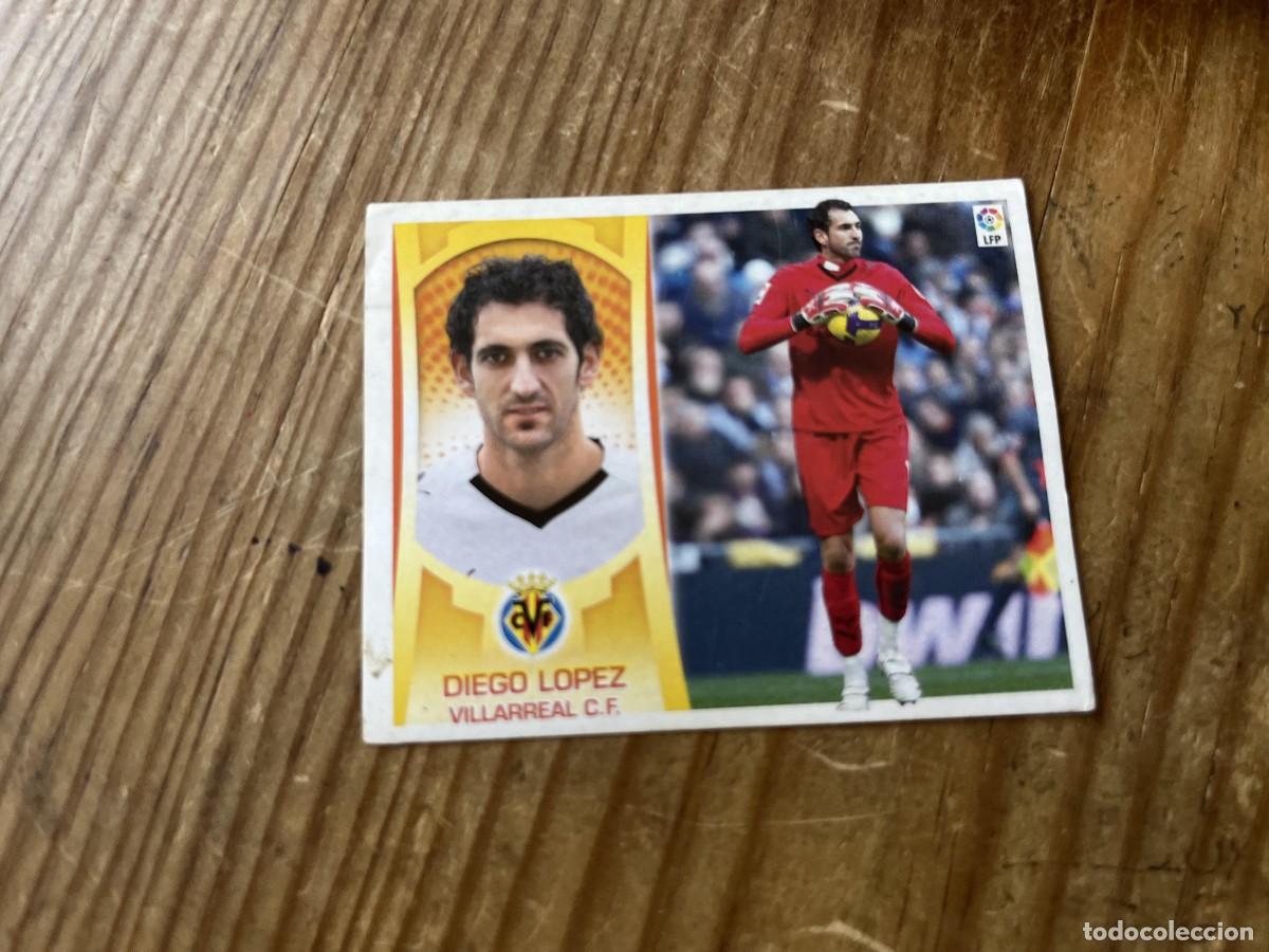 Cromos de f&uacute;tbol: CROMO SIN PEGAR NUNCA PEGADO ALBUM LIGA ESTE 09 10 2009 2010 VILLARREAL # 1 DIEGO LOPEZ