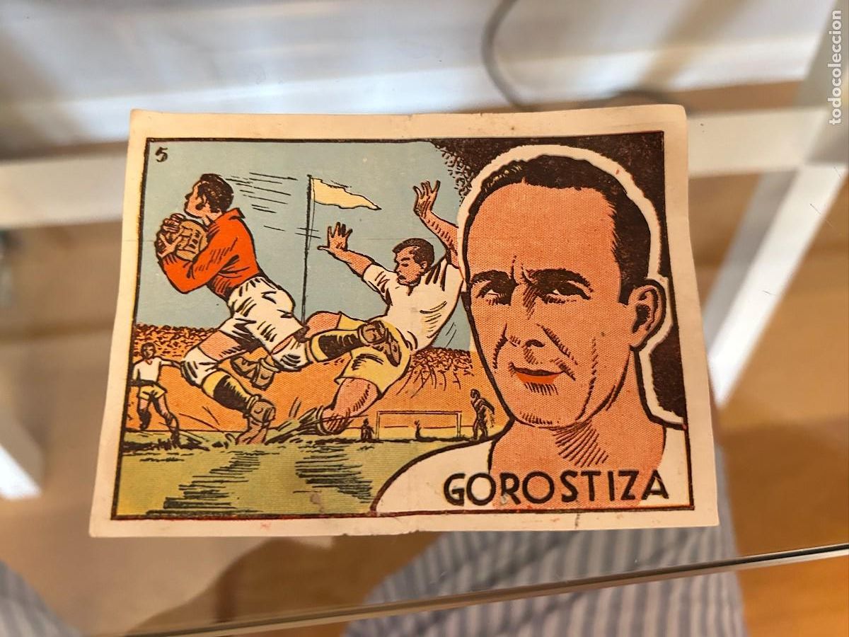 Cromos de Futebol: GOROSTIZA BUEN ESTADO COMO SE VE