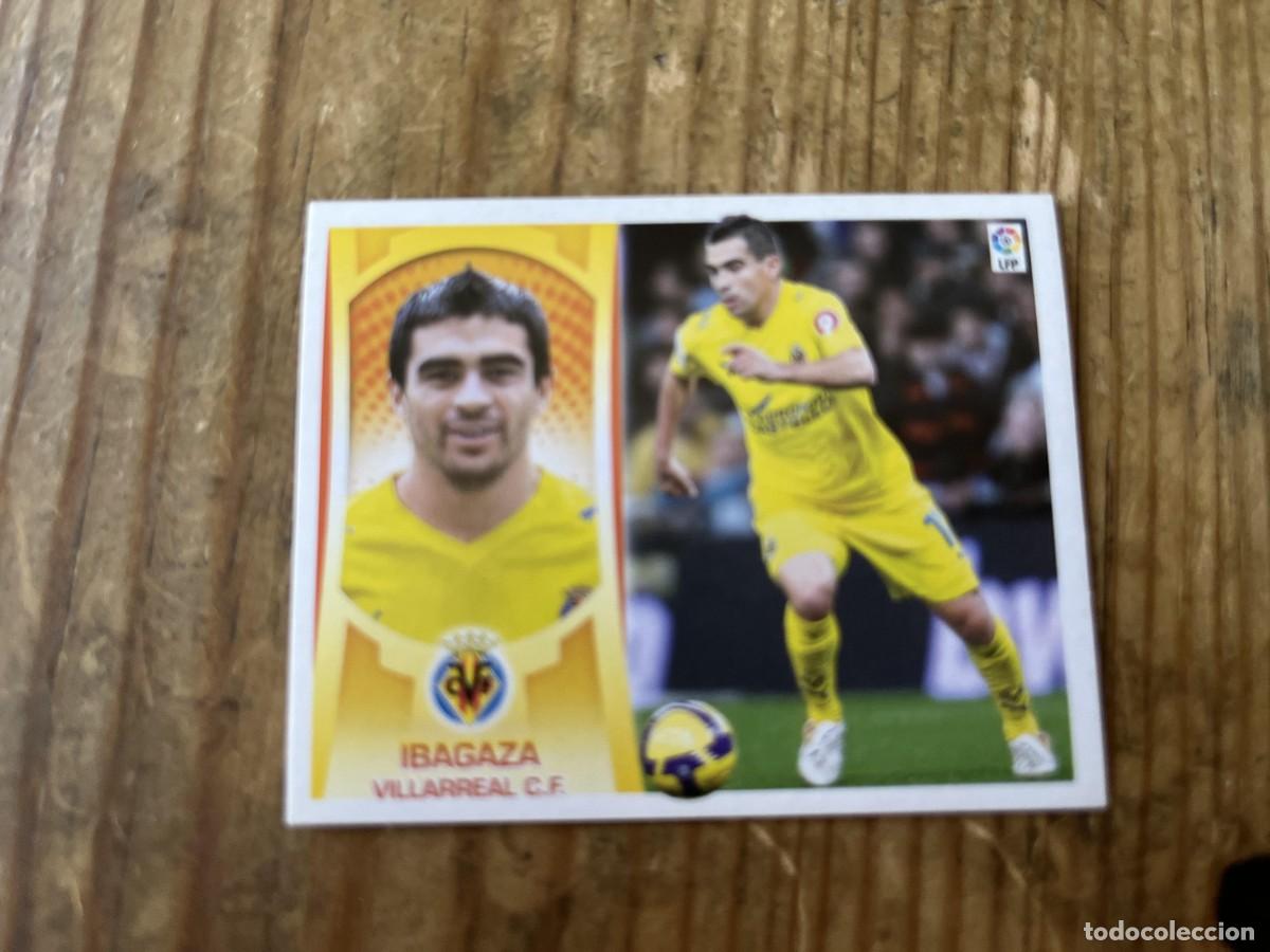 Cromos de f&uacute;tbol: CROMO SIN PEGAR NUNCA PEGADO ALBUM LIGA ESTE 09 10 2009 2010 VILLARREAL # 12 IBAGAZA