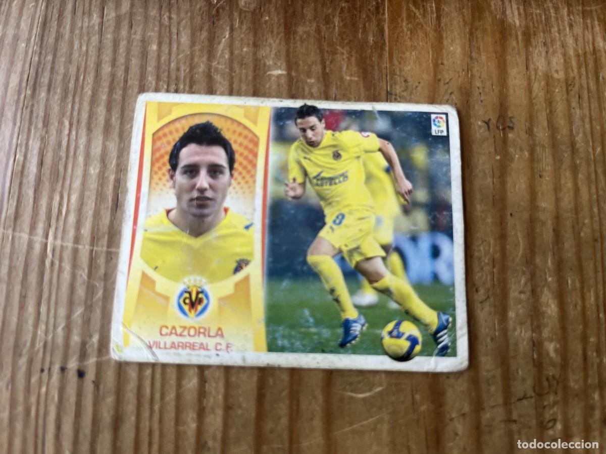 Cromos de f&uacute;tbol: CROMO SIN PEGAR NUNCA PEGADO ALBUM LIGA ESTE 09 10 2009 2010 VILLARREAL # 14 CAZORLA