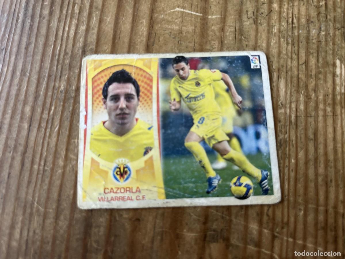 Cromos de f&uacute;tbol: CROMO SIN PEGAR NUNCA PEGADO ALBUM LIGA ESTE 09 10 2009 2010 VILLARREAL # 14 CAZORLA