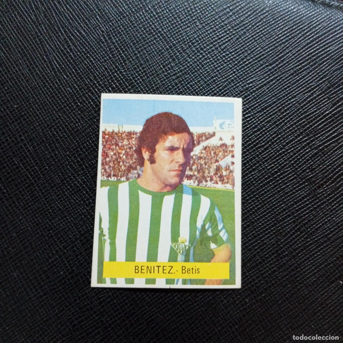 Cartes &agrave; collectionner de Football: BENITEZ REAL BETIS FINI 1975 1976 CROMO FUTBOL LIGA 75 76 - SIN PEGAR - A70 PG28