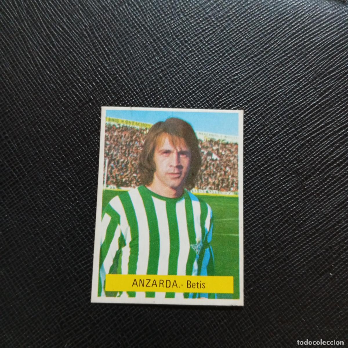 Cromos de f&uacute;tbol: ANZARDA REAL BETIS FINI 1975 1976 CROMO FUTBOL LIGA 75 76 - SIN PEGAR - A70 PG28