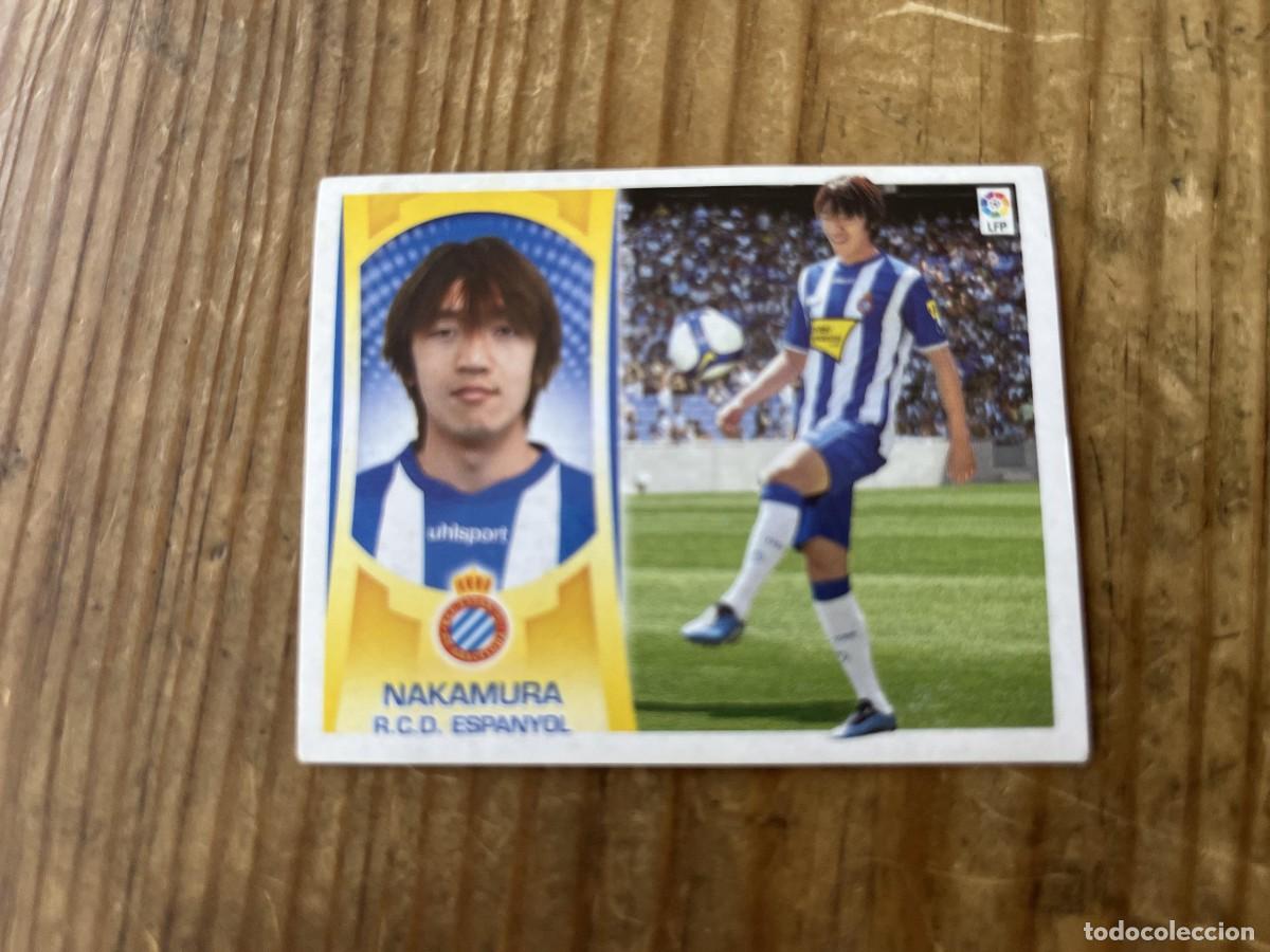 Cromos de f&uacute;tbol: CROMO SIN PEGAR NUNCA PEGADO ALBUM LIGA ESTE 09 10 2009 2010 FICHAJES # 3 NAKAMURA ESPANYOL ESPA&Ntilde;OL