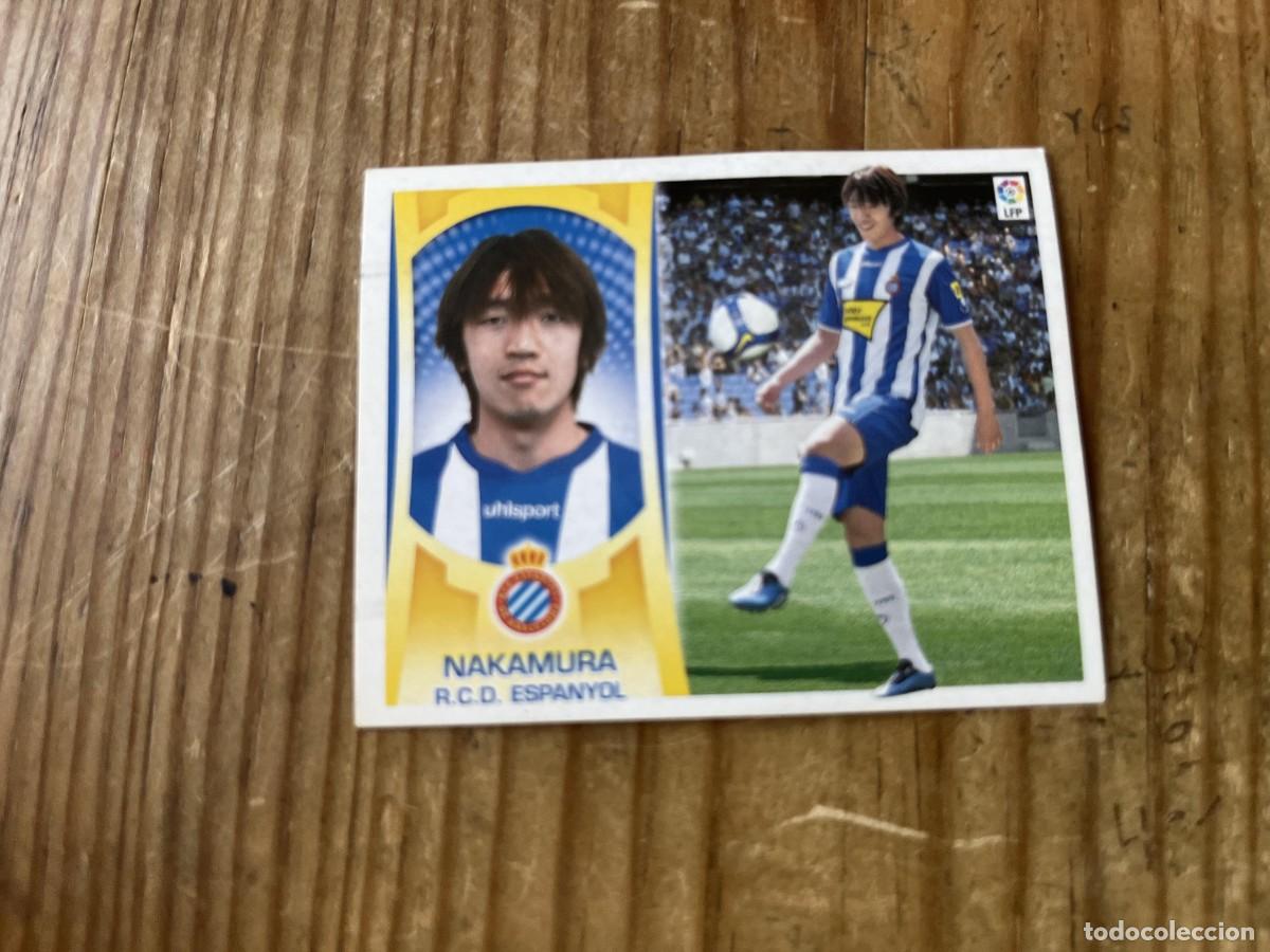 Cromos de f&uacute;tbol: CROMO SIN PEGAR NUNCA PEGADO ALBUM LIGA ESTE 09 10 2009 2010 FICHAJES # 3 NAKAMURA ESPANYOL ESPA&Ntilde;OL