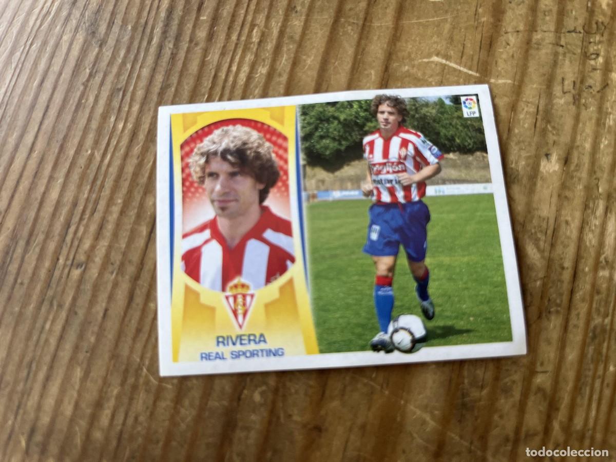 Fu&szlig;ball-Sticker: CROMO SIN PEGAR NUNCA PEGADO ALBUM LIGA ESTE 09 10 2009 2010 FICHAJES # 4 RIVERA SPORTING GIJON