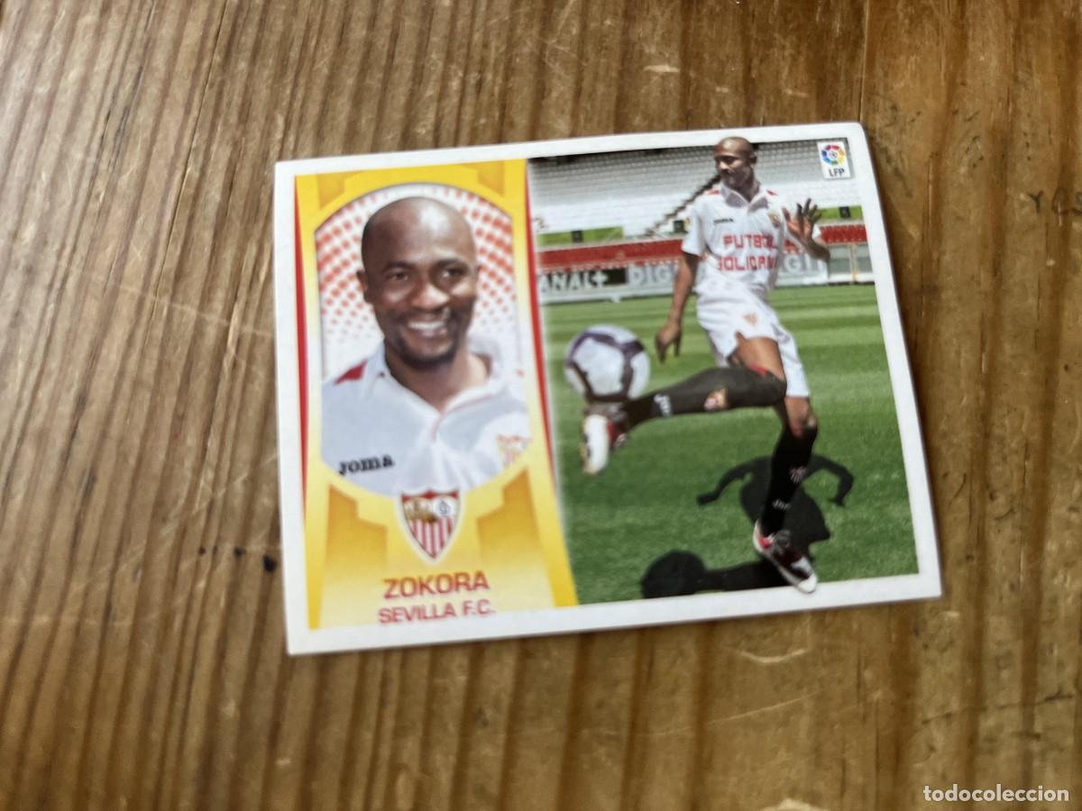 Fu&szlig;ball-Sticker: CROMO SIN PEGAR NUNCA PEGADO ALBUM LIGA ESTE 09 10 2009 2010 FICHAJES # 5 ZOKORA SEVILLA