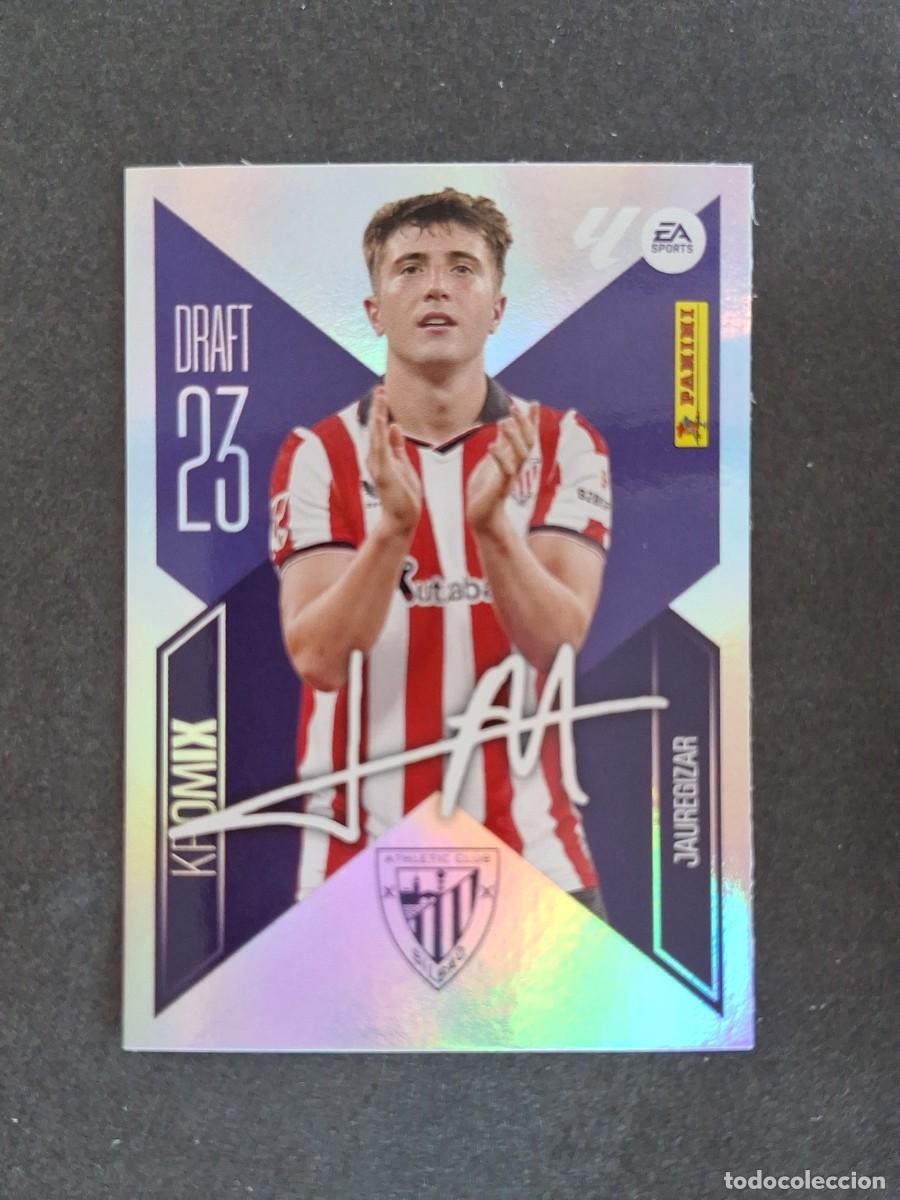 Fu&szlig;ball-Sticker: L1 JAUREGIZAR ATHLETIC DE BILBAO DRAFT 23 KROMIX LIGA ESTE 2026 2027 26 27 NUNCA PEGADO SIN PEGAR