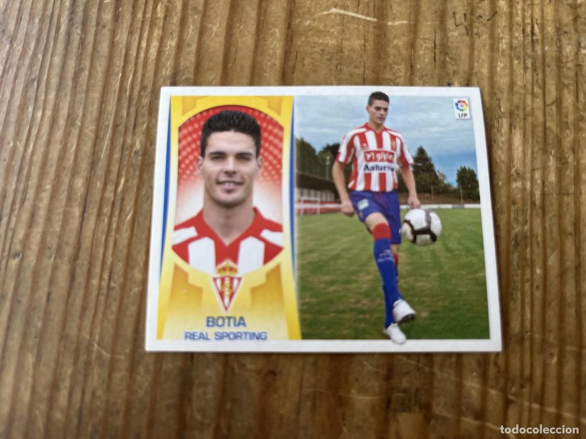 Figurine di Calcio: CROMO SIN PEGAR NUNCA PEGADO ALBUM LIGA ESTE 09 10 2009 2010 FICHAJES # 12 BOTIA SPORTING GIJON