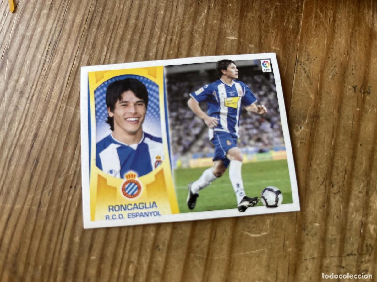 Figurine di Calcio: CROMO SIN PEGAR NUNCA PEGADO ALBUM LIGA ESTE 09 10 2009 2010 FICHAJES 16 RONCAGLIA ESPANYOL ESPA&Ntilde;OL