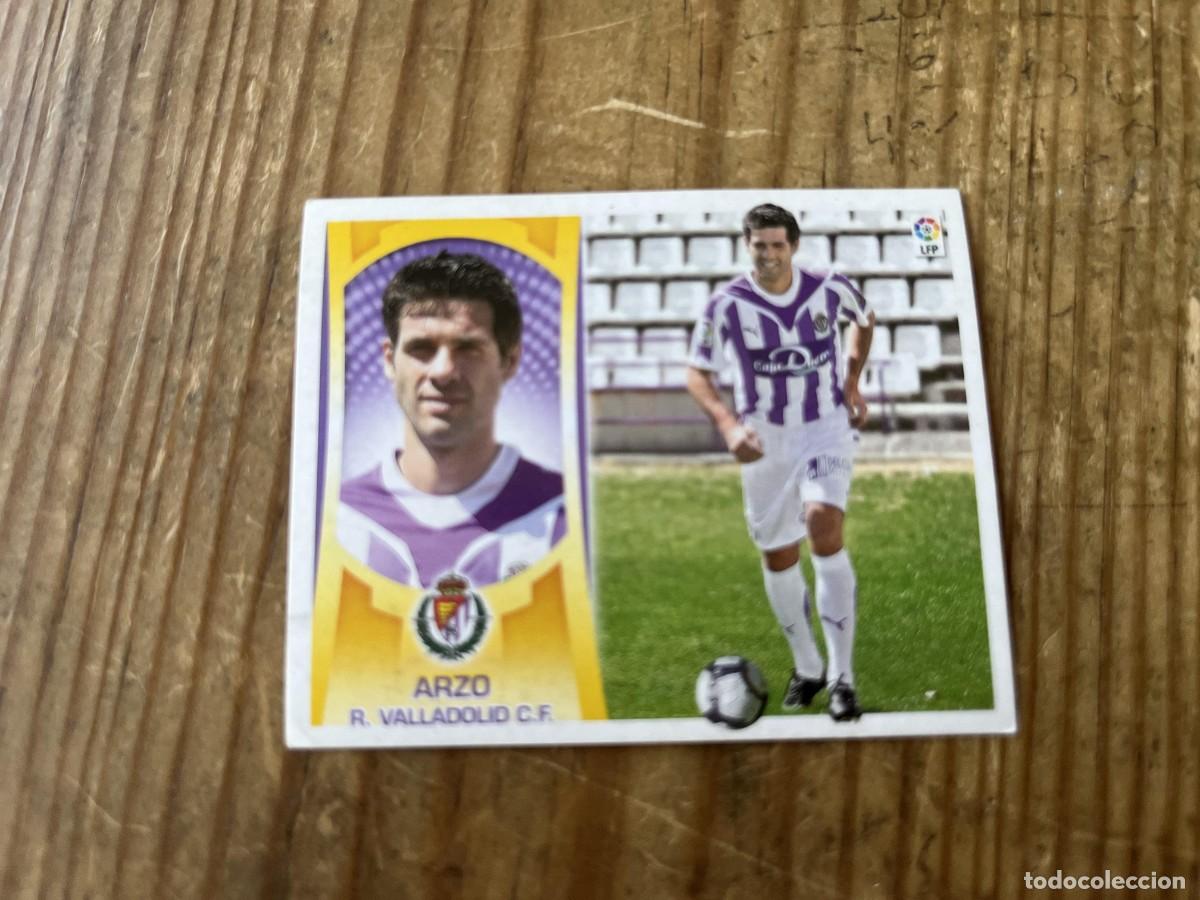 Figurine di Calcio: CROMO SIN PEGAR NUNCA PEGADO ALBUM LIGA ESTE 09 10 2009 2010 FICHAJES # 18 ARZO VALLADOLID