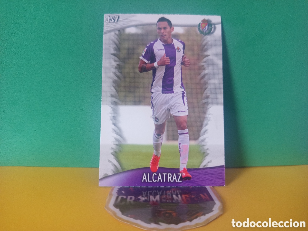 Cartes &agrave; collectionner de Football: ❇️ CROMO ⚽ CARD ALCATRAZ VALLADOLID 357 FICHAS LIGA QUIZ GAME 2014 13 14 2013 2014 MUNDICROMO ❇️