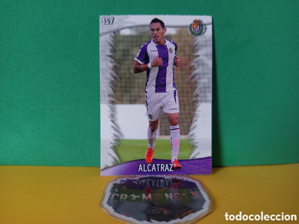 Cartes &agrave; collectionner de Football: ❇️ CROMO ⚽ CARD ALCATRAZ VALLADOLID 357 FICHAS LIGA QUIZ GAME 2014 13 14 2013 2014 MUNDICROMO ❇️