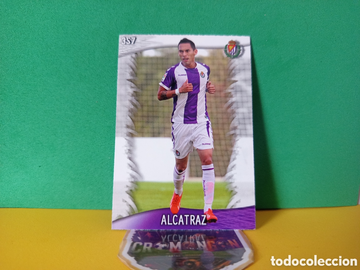 Cartes &agrave; collectionner de Football: ❇️ CROMO ⚽ CARD ALCATRAZ VALLADOLID 357 FICHAS LIGA QUIZ GAME 2014 13 14 2013 2014 MUNDICROMO ❇️