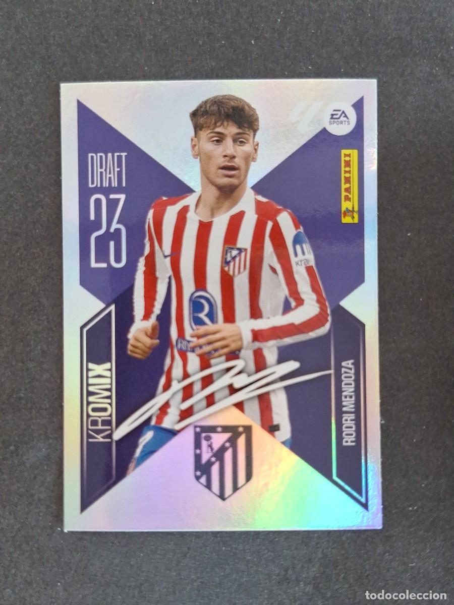 Figurine di Calcio: L1 RODRI MENDOZA ATLETICO DE MADRID DRAFT 23 KROMIX LIGA ESTE 2026 2027 26 27 NUNCA PEGADO SIN PEGAR