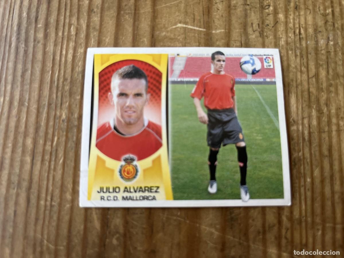 Cromos de f&uacute;tbol: CROMO SIN PEGAR NUNCA PEGADO ALBUM LIGA ESTE 09 10 2009 2010 FICHAJES # 52 JULIO ALVAREZ MALLORCA