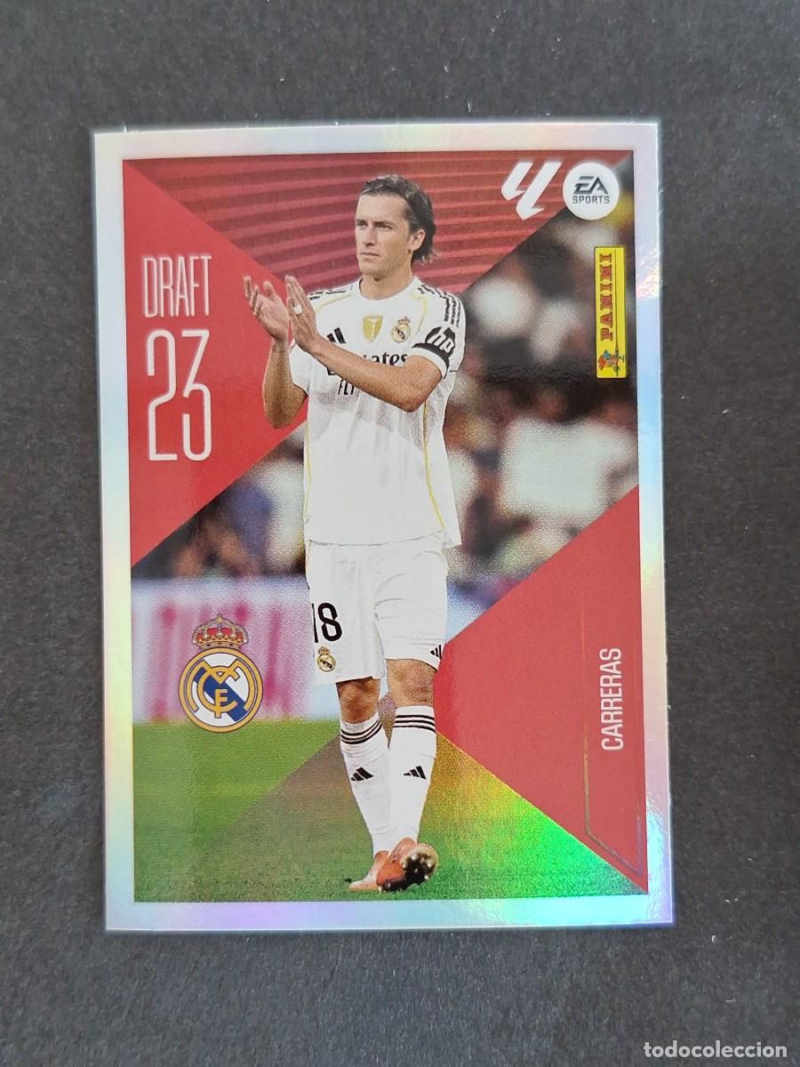 Cartes &agrave; collectionner de Football: L1 CARRERAS REAL MADRID DRAFT 23 LIGA ESTE 2026 2027 26 27 NUNCA PEGADO SIN PEGAR
