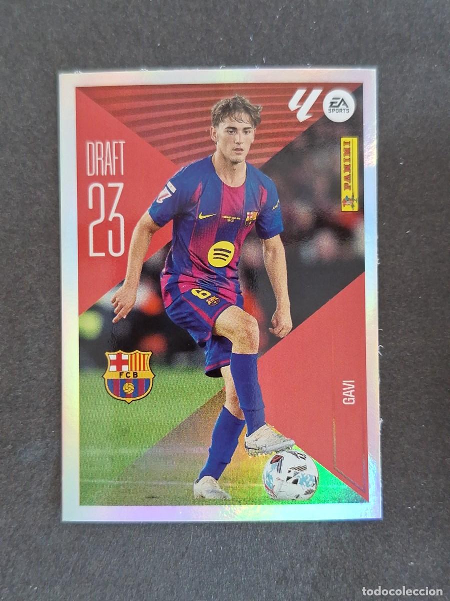 Fu&szlig;ball-Sticker: L1 GAVI F. C. BARCELONA DRAFT 23 LIGA ESTE 2026 2027 26 27 NUNCA PEGADO SIN PEGAR