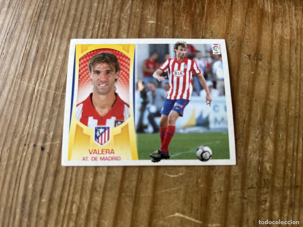 Fu&szlig;ball-Sticker: CROMO SIN PEGAR NUNCA PEGADO ALBUM LIGA ESTE 09 10 2009 2010 COLOCA # 8B VALERA ATLETICO MADRID