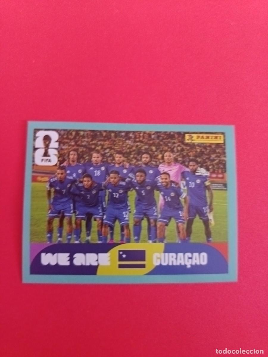 Fu&szlig;ball-Sticker: CROMO MUNDIAL 2026 - CURACAO CUW 13