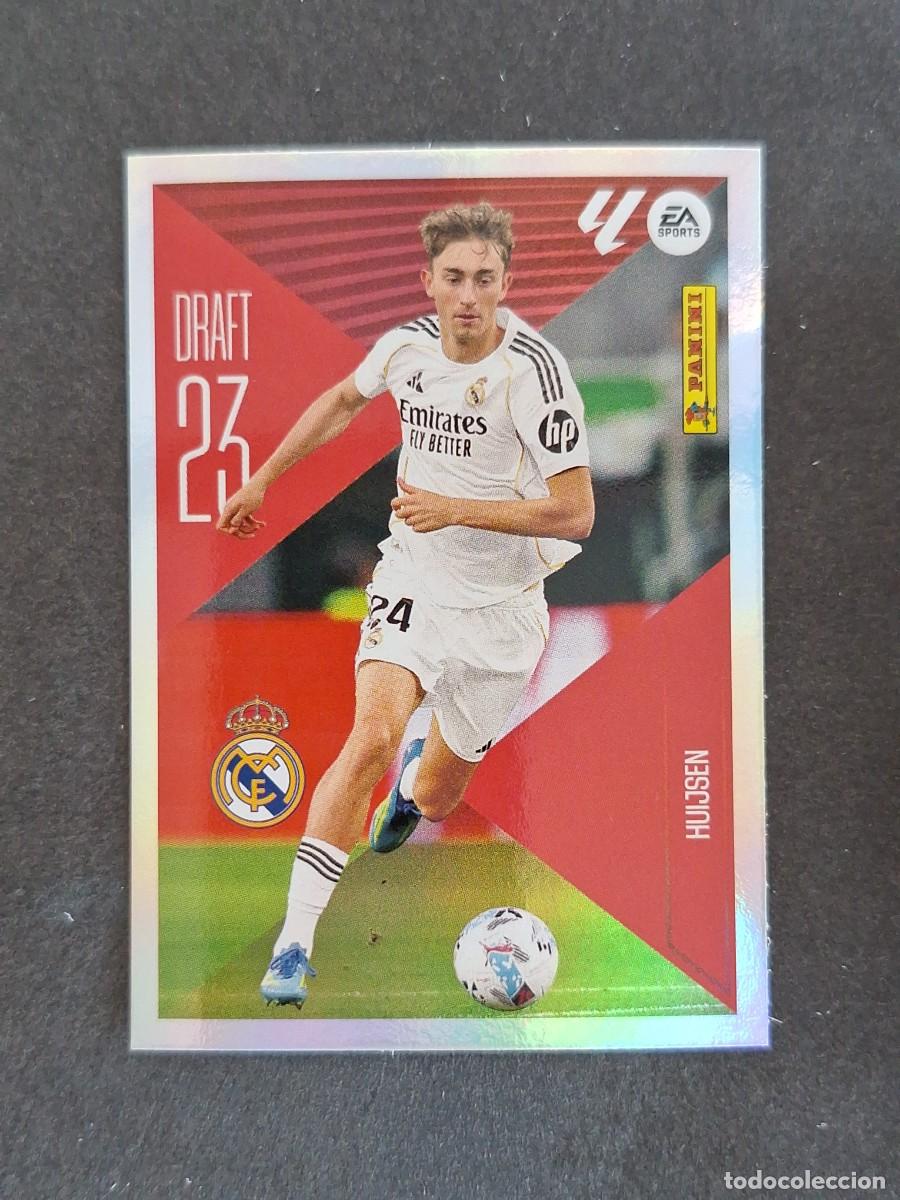 Football Stickers: L1 HUIJSEN REAL MADRID DRAFT 23 LIGA ESTE 2026 2027 26 27 NUNCA PEGADO SIN PEGAR