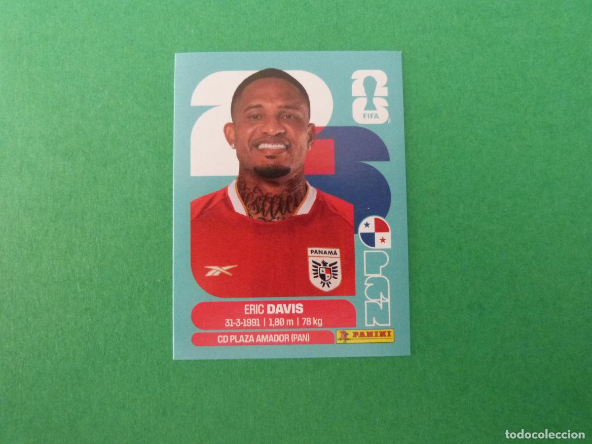Football Stickers: CROMO FUTBOL DAVIS PANAMA SIN PEGAR N&ordm; 7 PAN 7 MUNDIAL 2026 PANINI