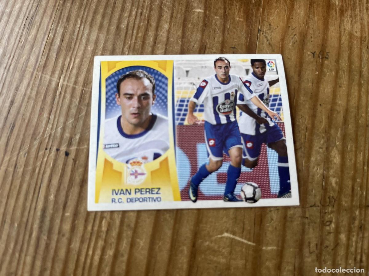 Fu&szlig;ball-Sticker: CROMO SIN PEGAR NUNCA PEGADO ALBUM LIGA ESTE 09 10 2009 2010 COLOCA 12B IVAN PEREZ DEPORTIVO CORU&Ntilde;A