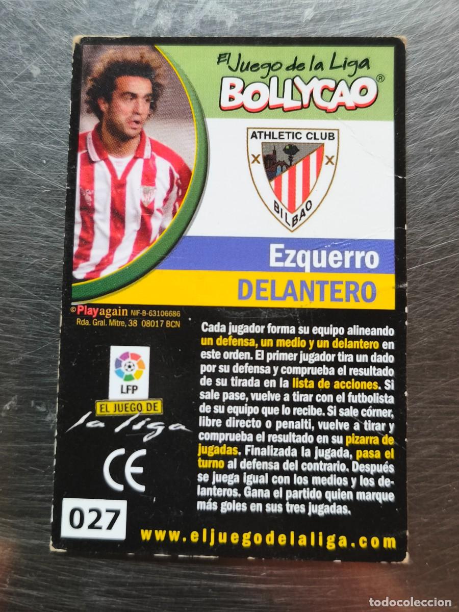 Cartes &agrave; collectionner de Football: ezquerro, 2004 bollycao, juego de la liga